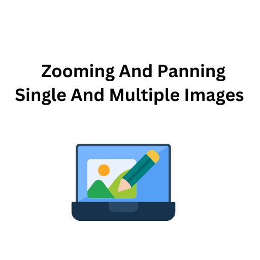 4. Zooming And Panning Single And Multiple Images